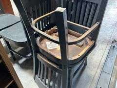 (4) Matching Wooden Chairs