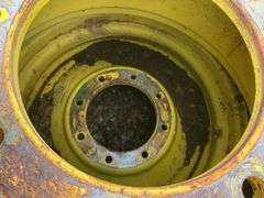 (2) John Deere 18.4 x 26 Tires on 8 Bolt Rims