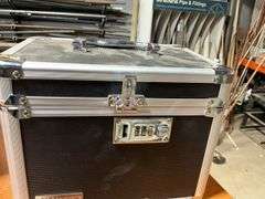 (2) Locking Safety Boxes, One has Combination, Other Missing Key but Unlock