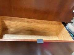Wooden 4 Drawer Dresser, 35"x23"x55"