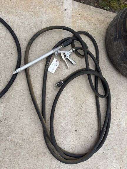 Hand Spray Wand with Banjo Hook Up Fitting, pto pump