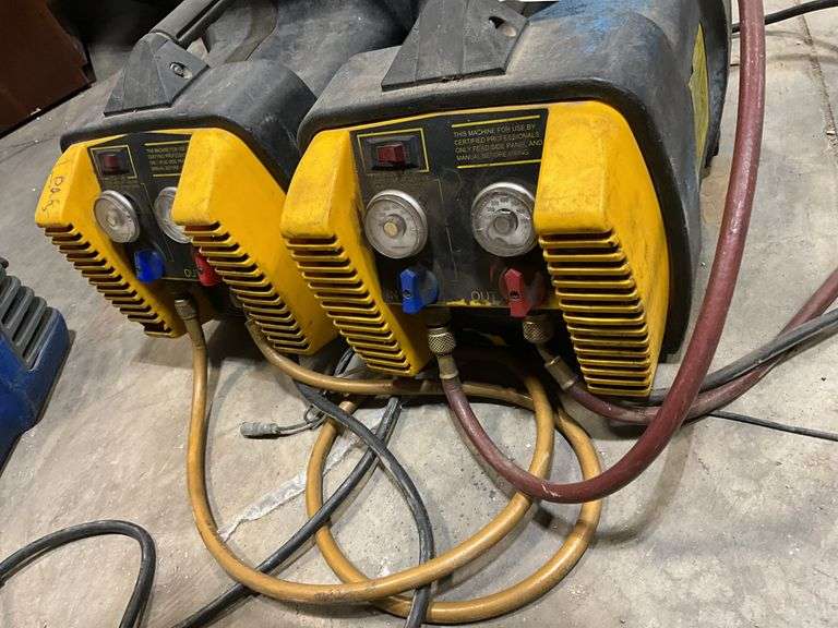 (2) Appointment G5 Twin Refrigerant Recovery Units, 110V - unknown conditio