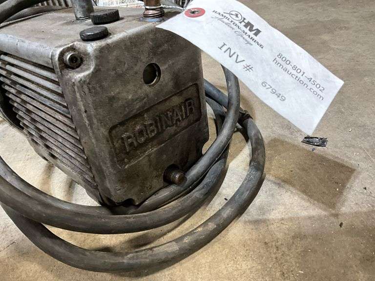 Robinair High Vacuum Pump, 1/3Hp, 110V