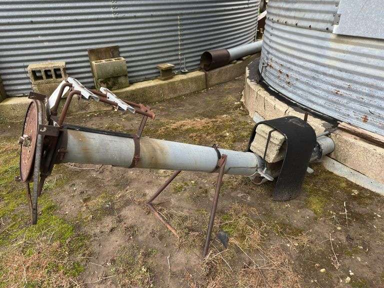 Butler Grain Bin with Unload Auger (No Motor), 18' Wide, 18' Tall