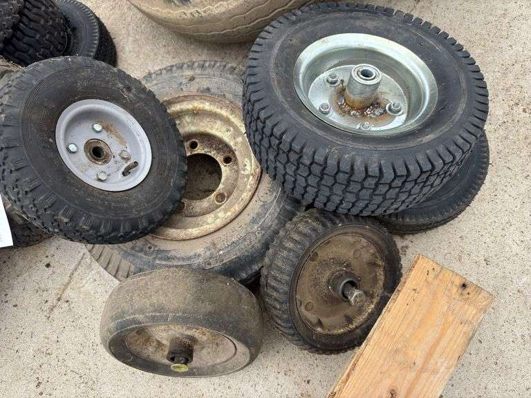 Assorted Lawnmower/Trailer tires