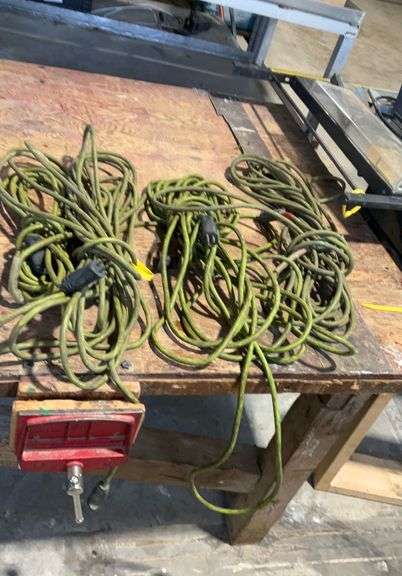 (3) heavy duty extension cords