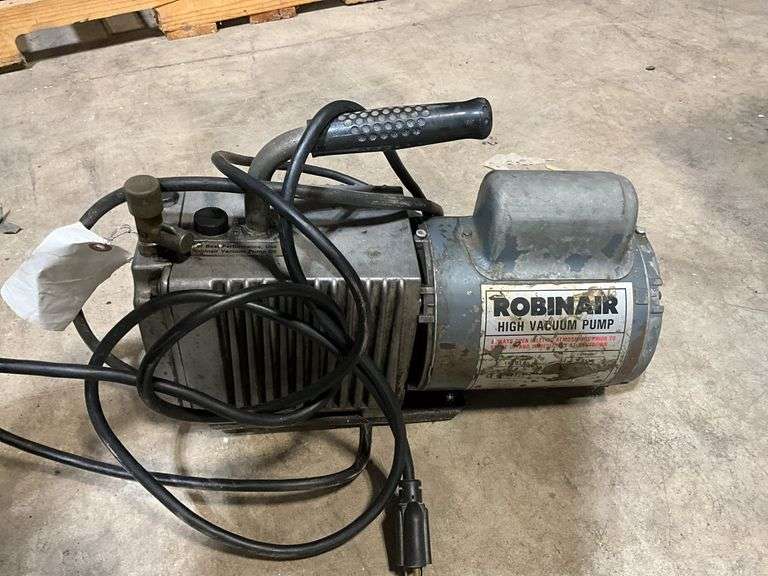Robinair High Vacuum Pump, 1/3Hp, 110V