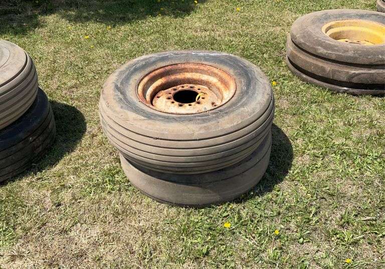 (1) 9.5L-15 tire on 6 bolt rim