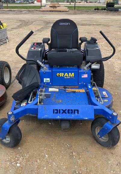Dixon Ram Ultra ZTR 50" mower, gas; 794.3hrs - Hamilton-Maring Auction