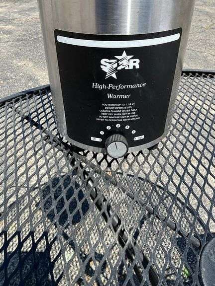 Star High Performance Table Top Warmer, Model 4RW-