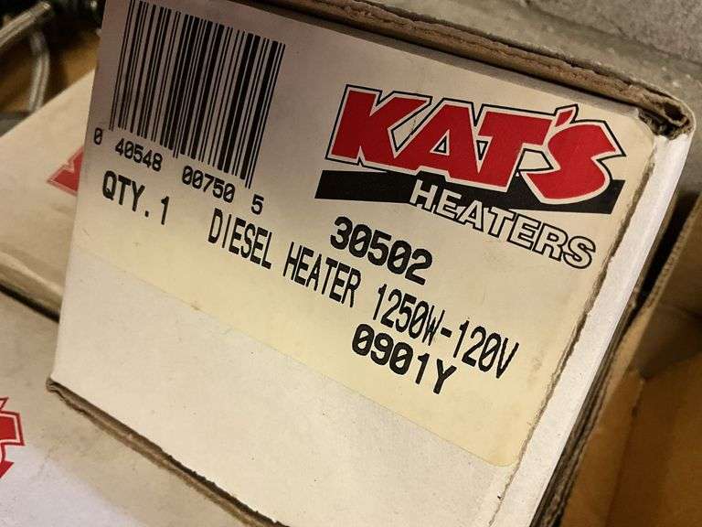Kats Diesel Engine Heaters HamiltonMaring Auction Group