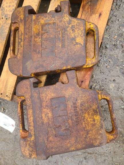 (2) Minneapolis Moline Front Tractor Weights