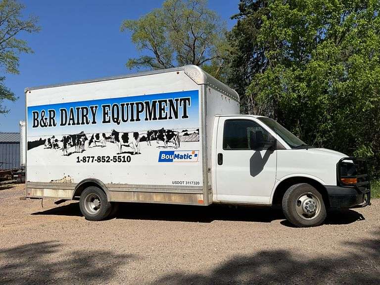 2014 Chevy Express 3500 Service Van, Dually, 225,5