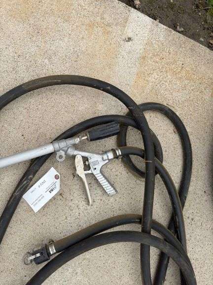 Hand Spray Wand with Banjo Hook Up Fitting, pto pump