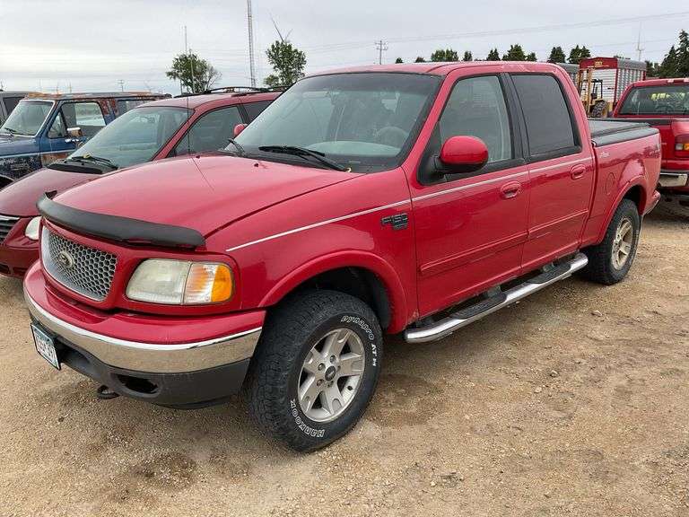Estribos laterales de 6 con barra Nerf para Ford F150 Super Crew Cab