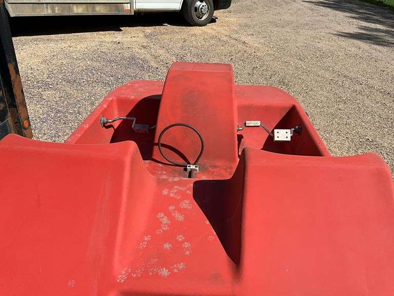 Fiberglass Petal Boat, approximately 5' x9',