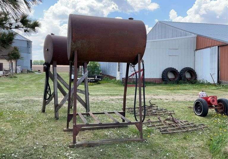 Fuel barrel & stand