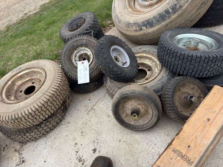 Assorted Lawnmower/Trailer tires