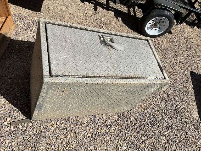 Aluminum Truck Toolbox, 18"x24"x36"