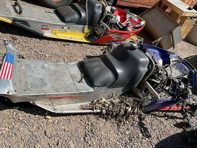 Polaris Snowmobile Frame, Missing Pieces