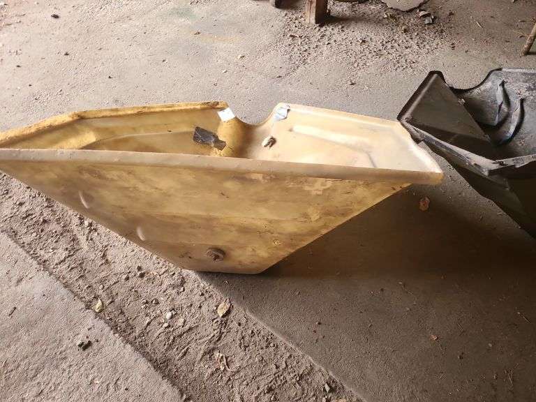 (2) Poly Auger Hoppers