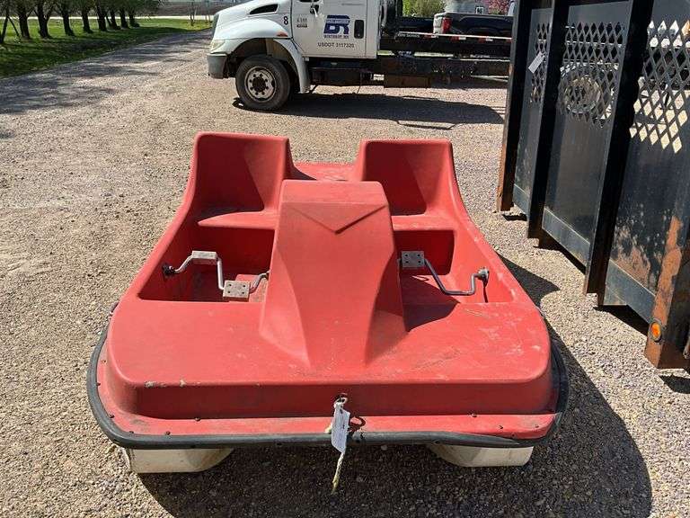 Fiberglass Petal Boat, approximately 5' x9',