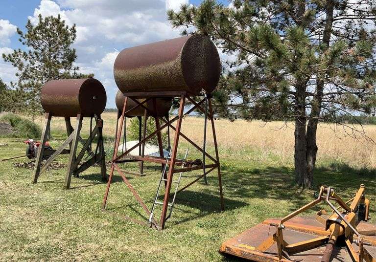 Fuel barrel & stand