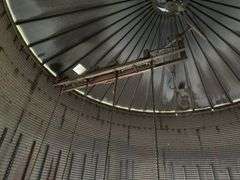 MFS Drying Grain Bin, complete with Load Out Auger and Sweep, Drying Fan wi