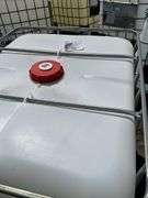 Plastic Caged Tote, Approximately 275 Gallons