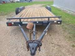 2005 Forest River Flatbed Trailer, 18', 3500lbs Tandem Axle, Fenders, Hidea