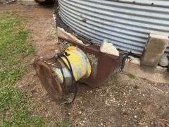 Butler Grain Bin with Unload Auger (No Motor), 18' Wide, 18' Tall
