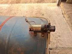 55 Gallon Tender Barrel on Garden Cart