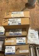Crate of furnace parts