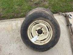 (2) 4 Bolt Rims with 14" tires