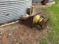 Butler Grain Bin with Unload Auger (No Motor), 18' Wide, 18' Tall