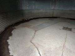 Butler Grain Bin with Unload Auger (No Motor), 18' Wide, 18' Tall