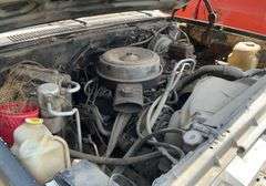Chev 3/4 ton truck, 4x4, brown.  Non-runner - no title/reg