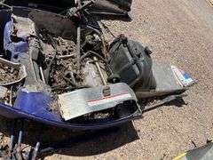 Polaris Snowmobile Frame, Missing Pieces