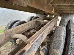 1969 White Construcktor Twin Screw Grain Truck, Crysteel 18' Steel Box and 