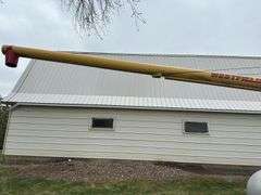 Westfield MK100-71 Swing Hopper Auger, 10"x71', Double Auger Hopper, Hydrau
