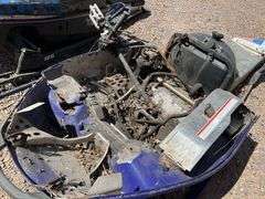 Polaris Snowmobile Frame, Missing Pieces