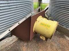Superior Grain Bin complete with Unload Auger and Aeration Fan, 24' Wide, 1