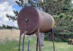 Fuel barrel & stand