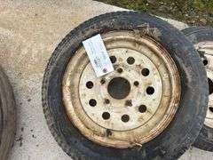 (2)4.80x12 5 Bolt Trailer tires