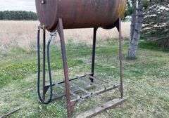 Fuel barrel & stand