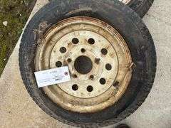 (2)4.80x12 5 Bolt Trailer tires