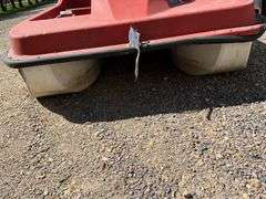 Fiberglass Petal Boat, approximately 5' x9',
