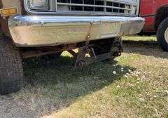 Chev 3/4 ton truck, 4x4, brown.  Non-runner - no title/reg
