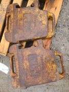 (2) Minneapolis Moline Front Tractor Weights