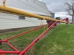 Westfield MK100-71 Swing Hopper Auger, 10"x71', Double Auger Hopper, Hydrau